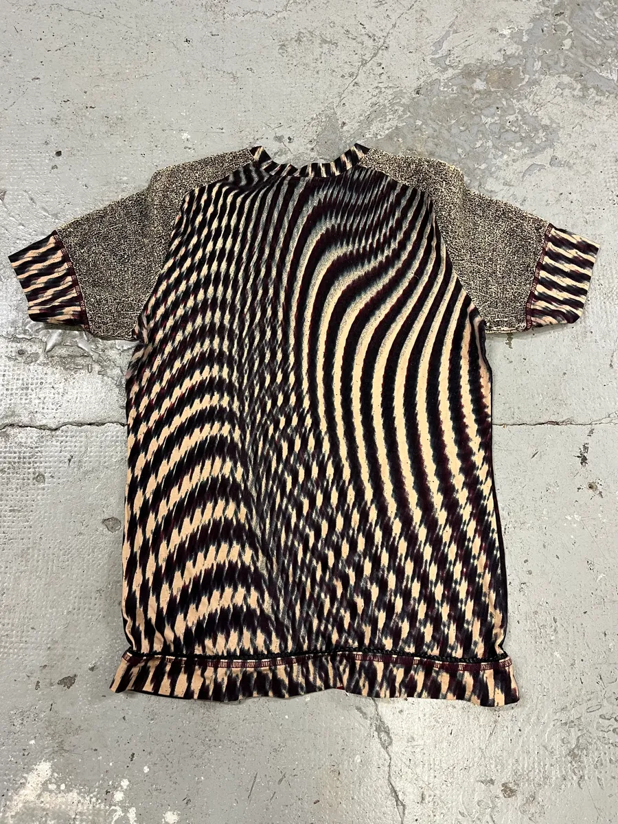 SS2001 Cavalli Psycho Pixel Devil Vision T-Shirt - Image 4