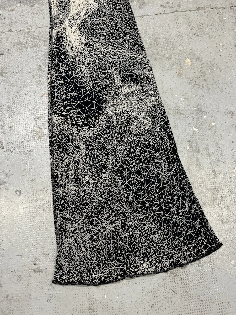 SS2001 Jean Paul Gaultier Constellation Galaxy Illusion Long Dress - Image 4