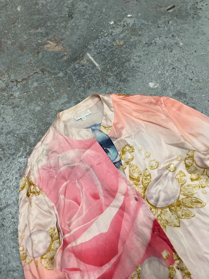 SS2001 Roberto Cavalli Desi Princess Silk Top - Image 3