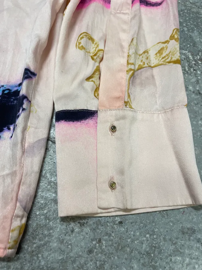 SS2001 Roberto Cavalli Desi Princess Silk Top - Image 6