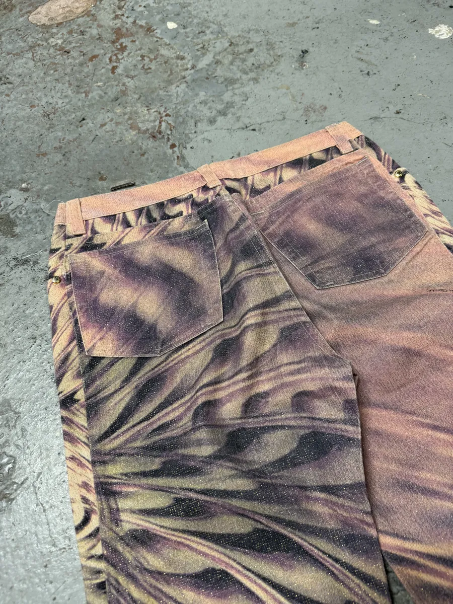 SS2001 Roberto Cavalli Pink Psychedelic Pants - Image 10