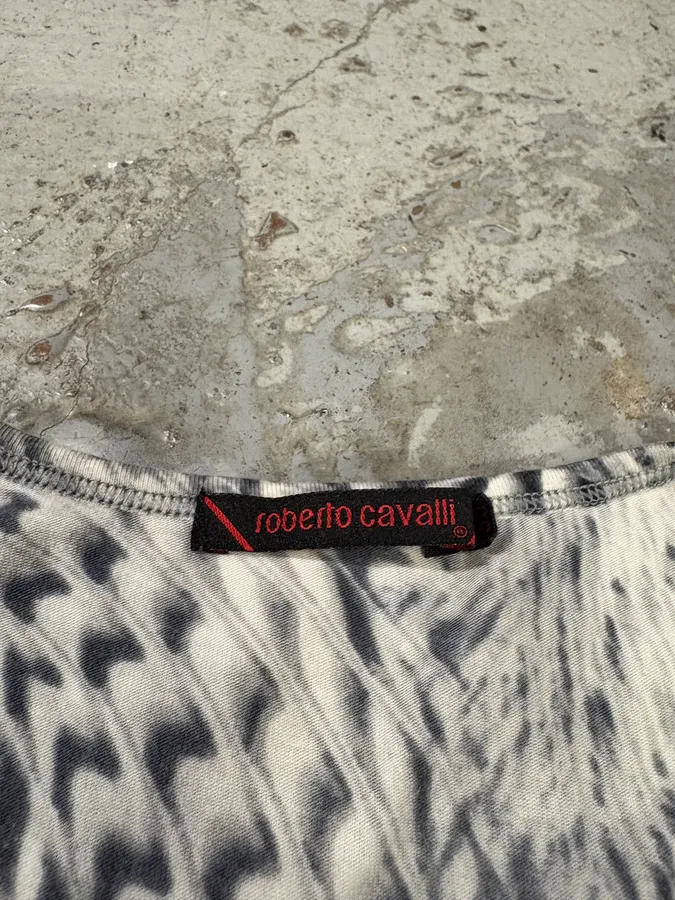 SS2001 Roberto Cavalli Psychadelic Tee-Shirt - Image 8