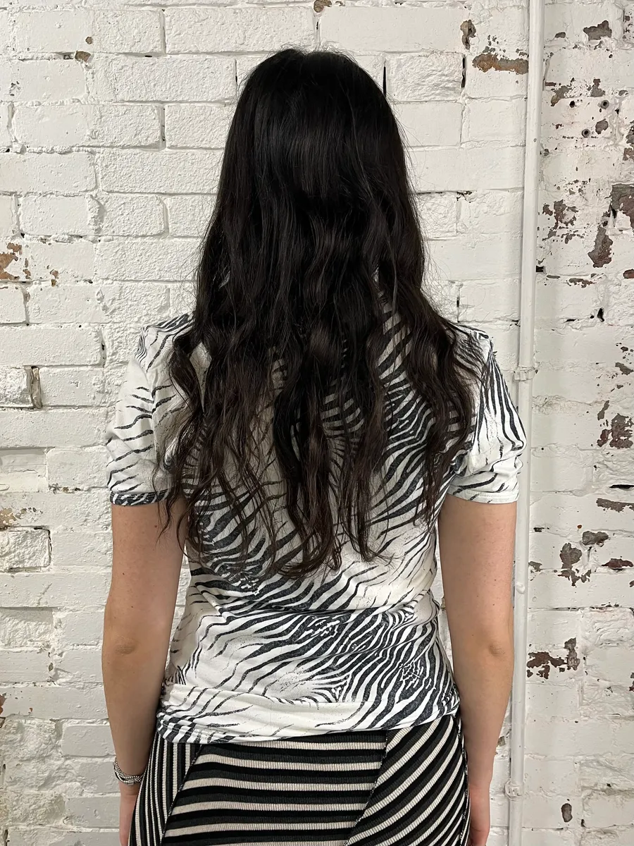 SS2001 Roberto Cavalli Zebra White T-Shirt - Image 3
