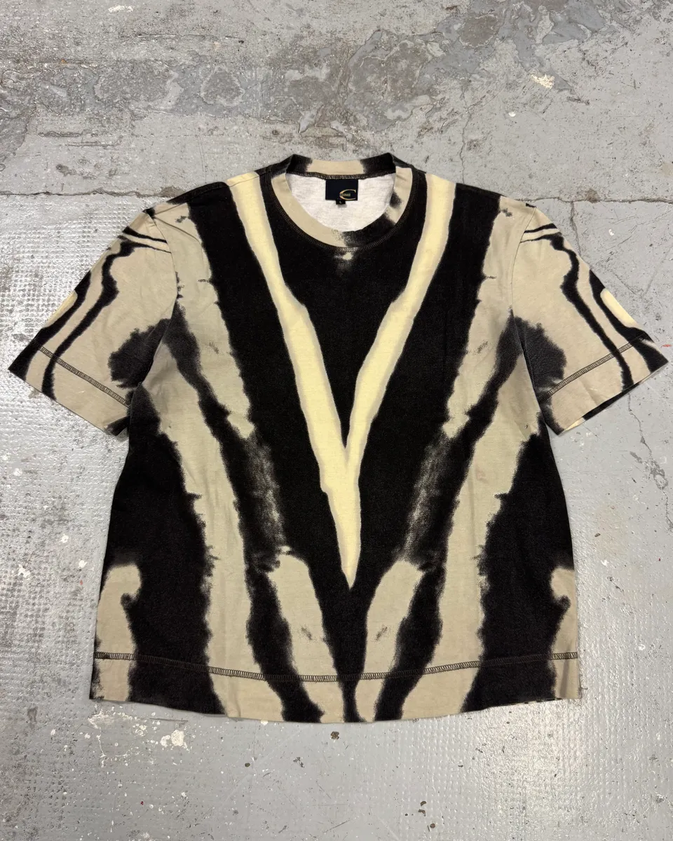SS2002 Cavalli Black & White Hallucination T-Shirt