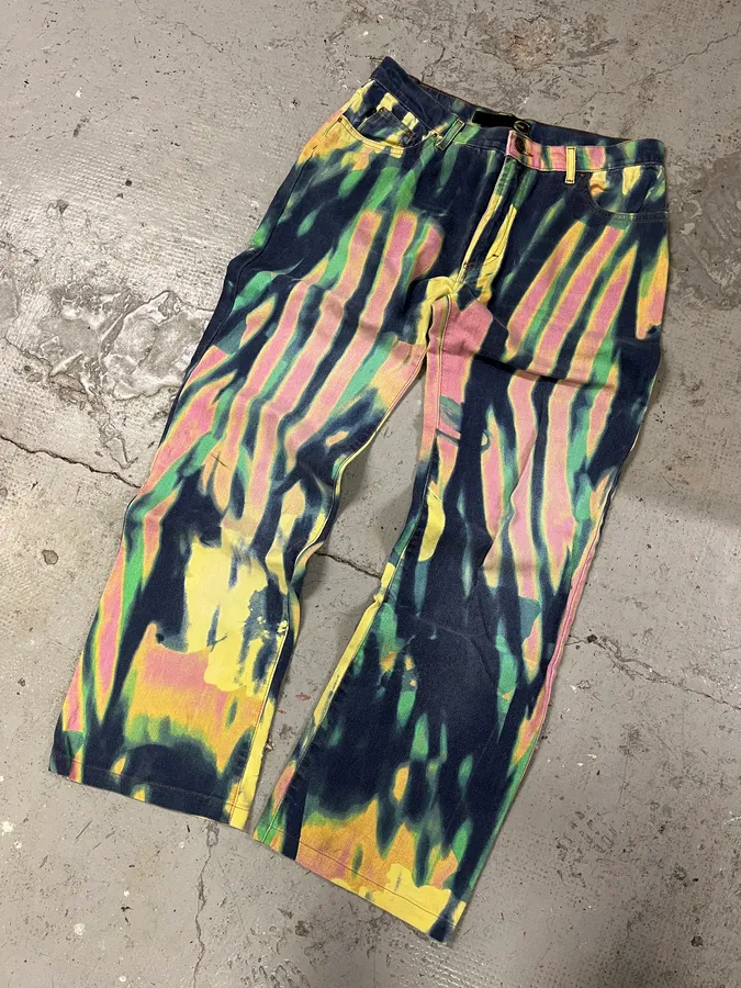 SS2002 Cavalli Hallucination Psycho Pants - Image 5
