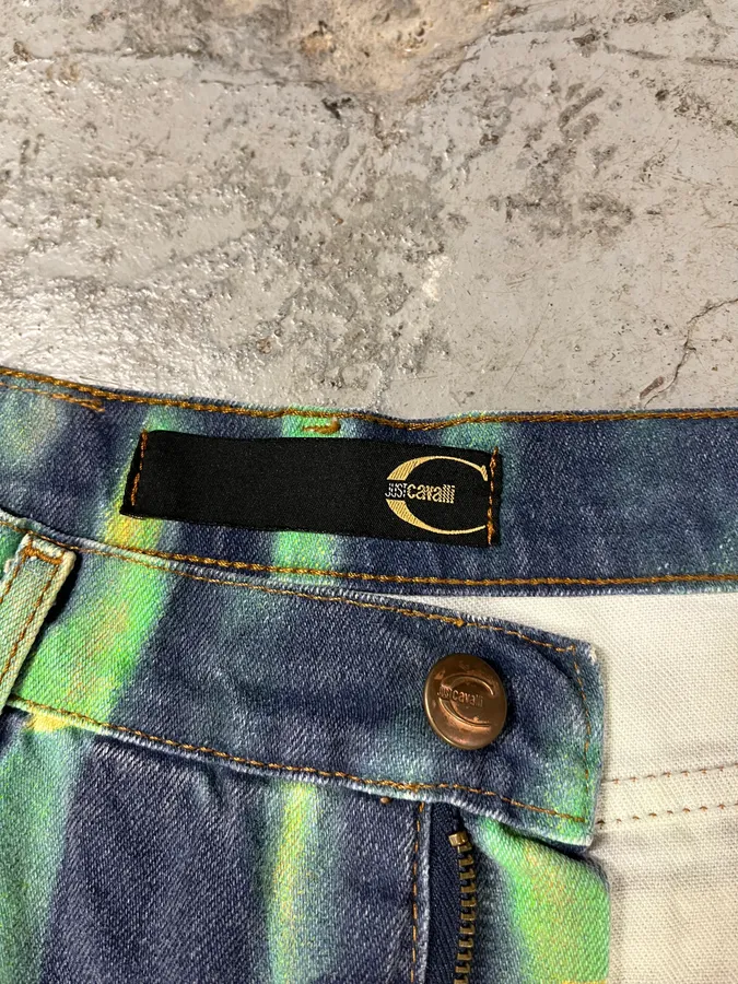 SS2002 Cavalli Hallucination Psycho Pants - Image 9
