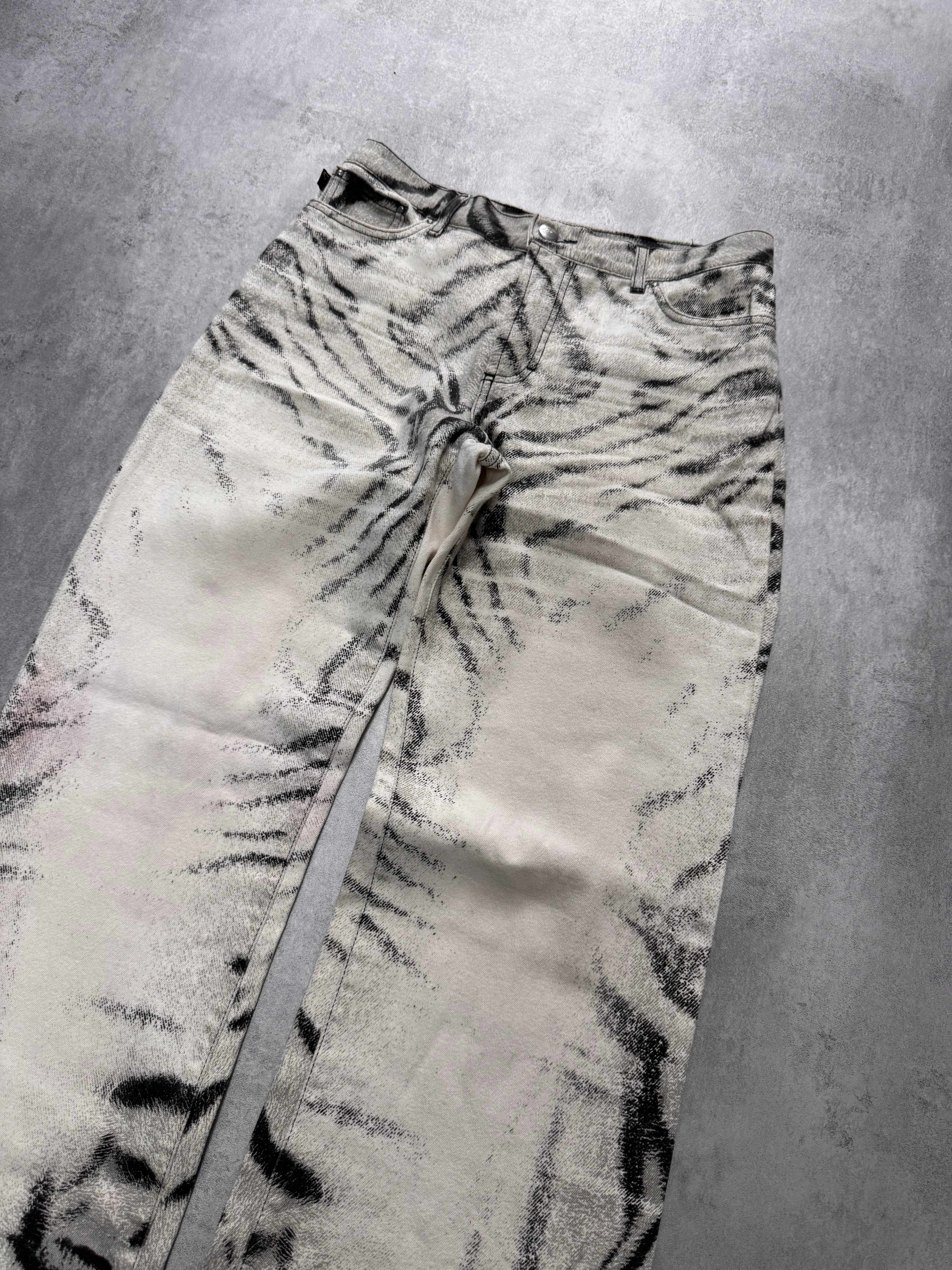 SS2002 Cavalli Zebra Savage Pants - Image 2