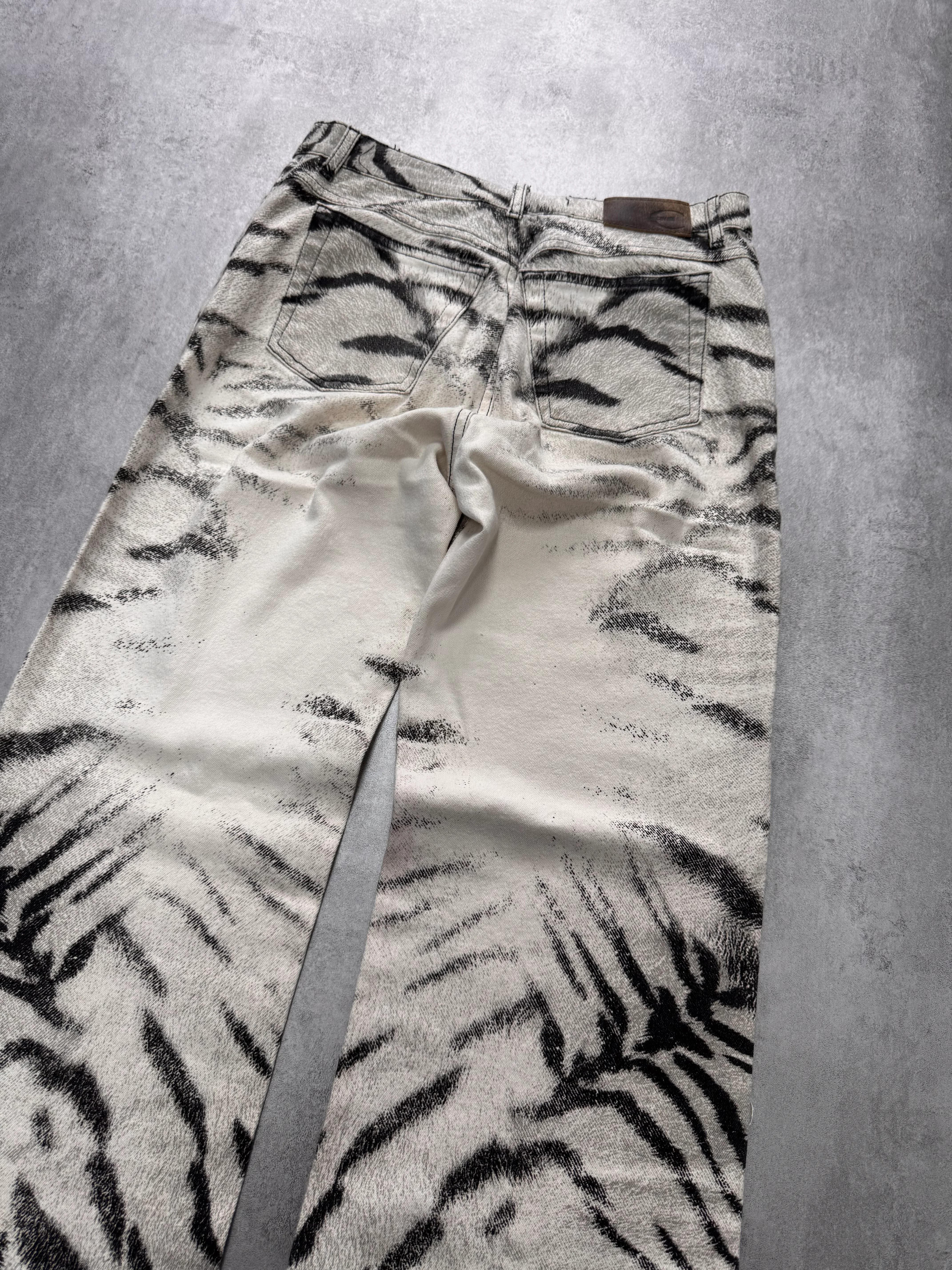 SS2002 Cavalli Zebra Savage Pants - Image 5