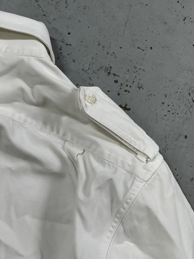SS2002 Gucci White Cargo Safari Shirt by Tom Ford - Image 11