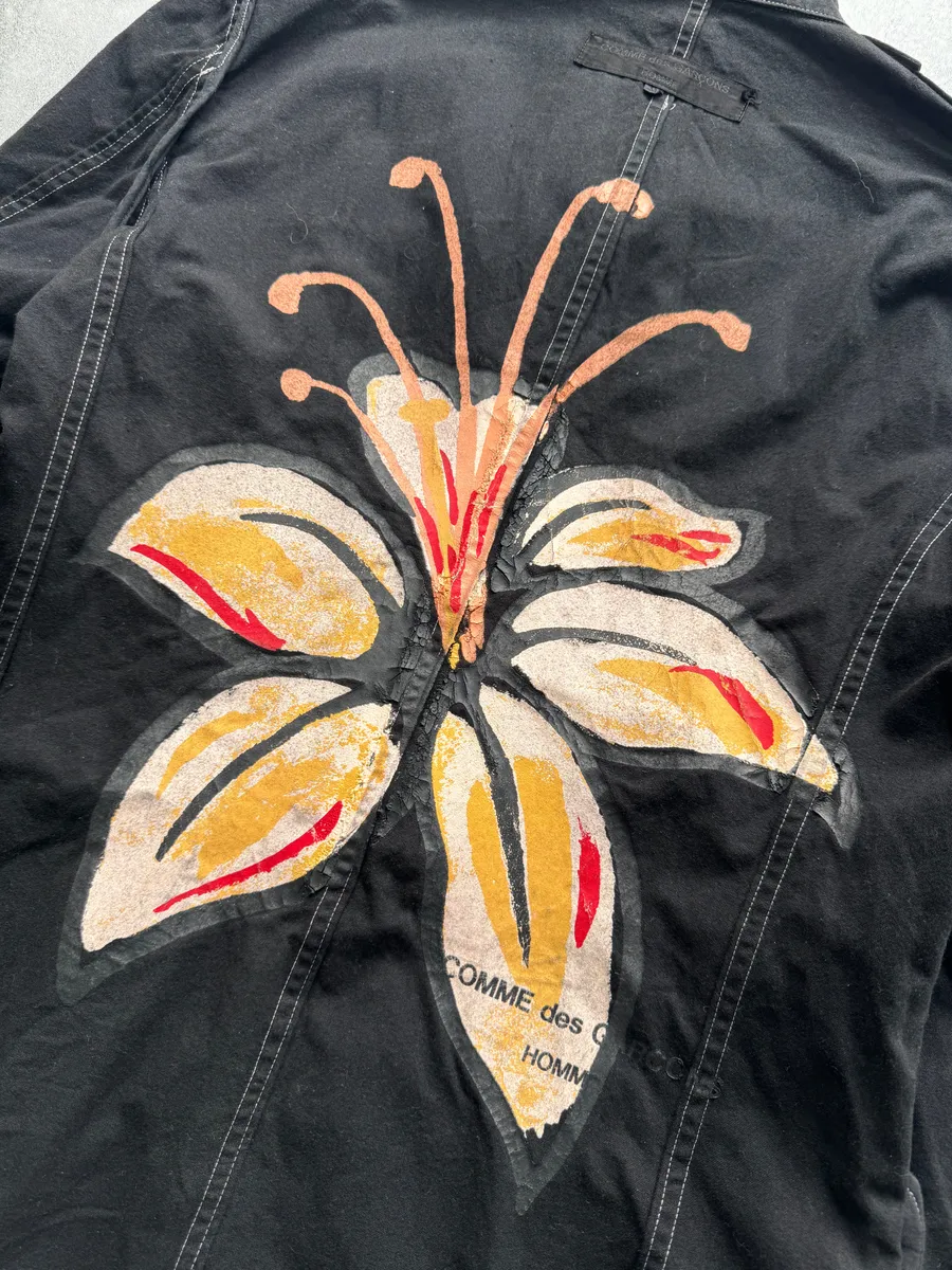 SS2003 Comme Des Garçons Homme Floral Reversible Jacket - Image 3