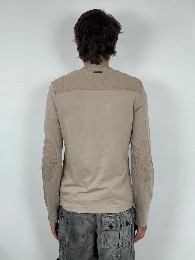 SS2003 Dolce & Gabbana Beige Cargo Military Longsleeve - Image 3