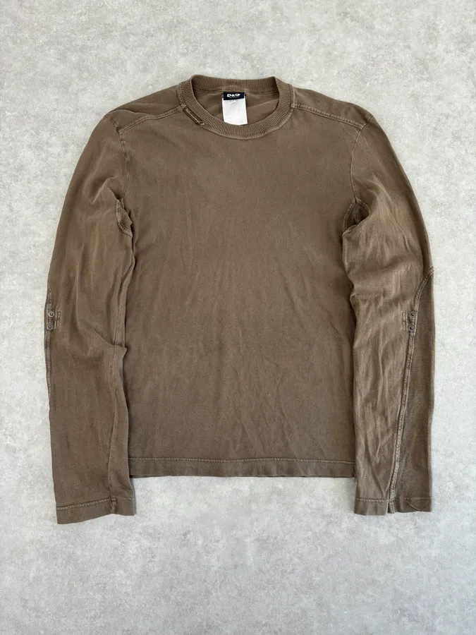 SS2003 Dolce & Gabbana Brown Military Longsleeve