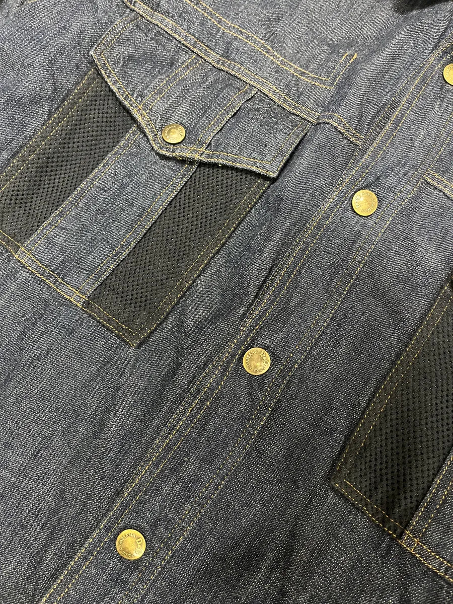 SS2003 Dolce & Gabbana Cargo Combat Navy Denim Shirt - Image 11