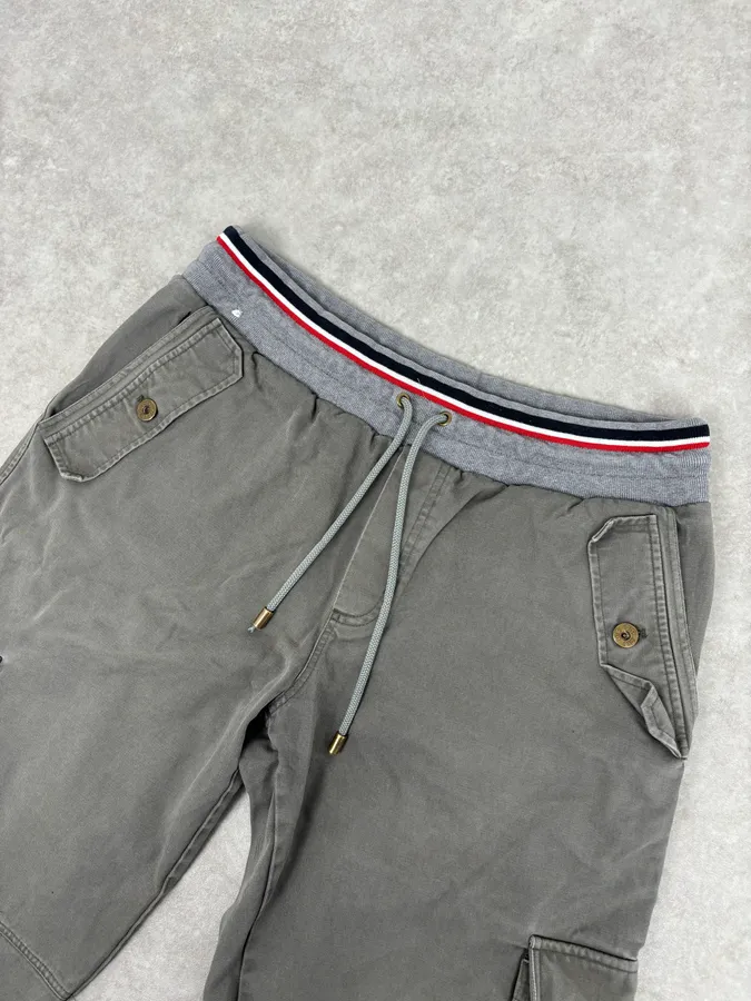 SS2003 Dolce & Gabbana Khaki Cotton Cargo Shorts - Image 5