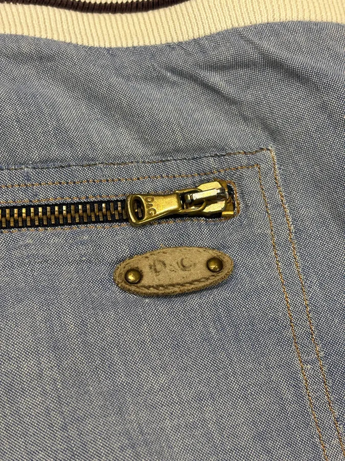 SS2003 Dolce & Gabbana Linen Cargo Zip Short - Image 8