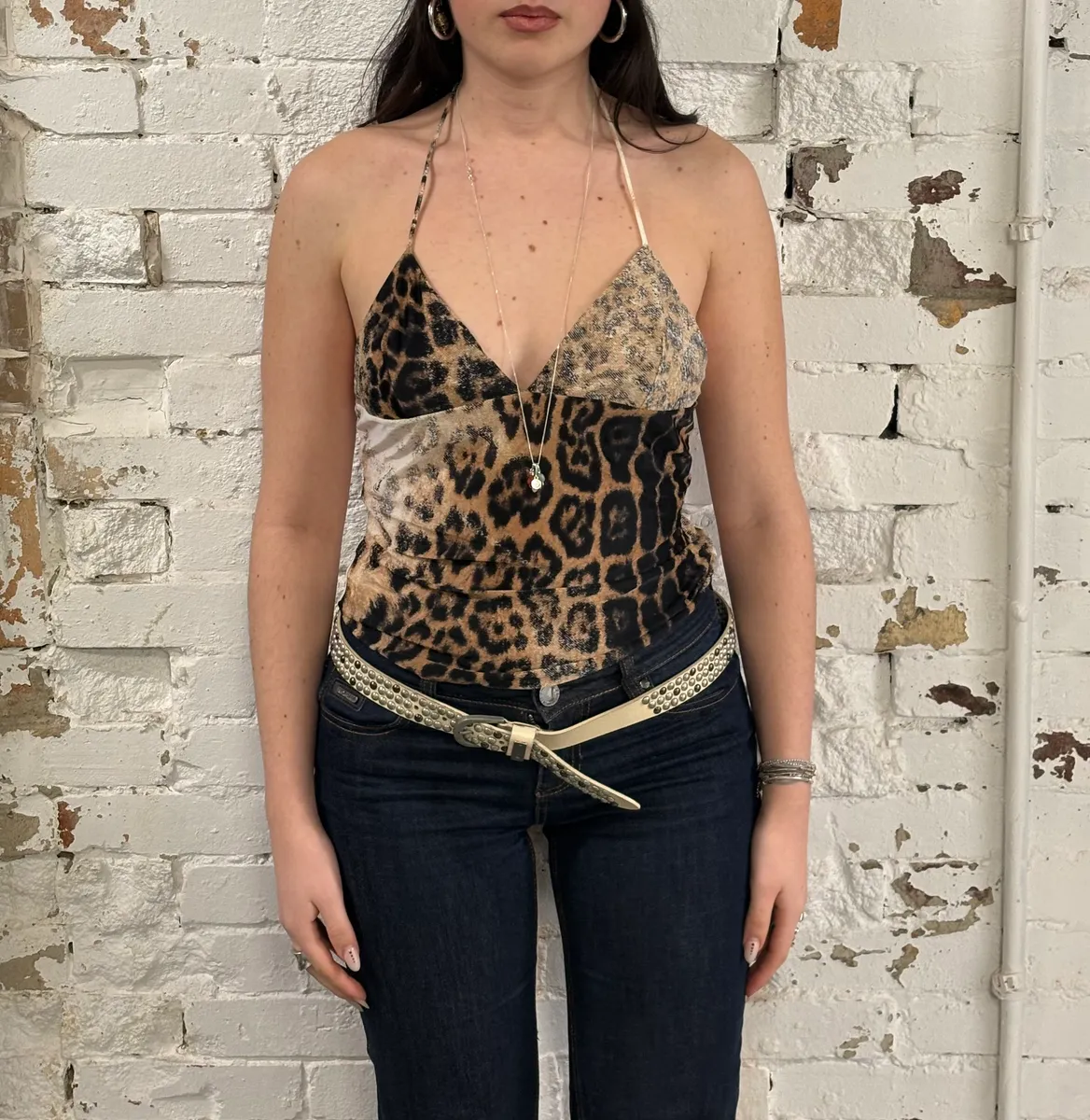 SS2003 Roberto Cavalli Leopard Top - Image 2