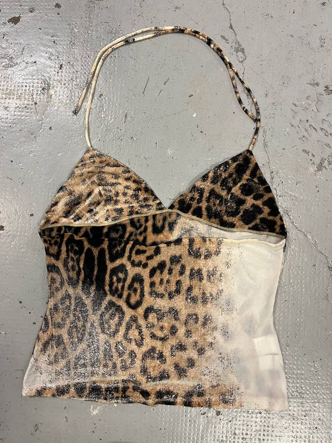 SS2003 Roberto Cavalli Leopard Top - Image 5