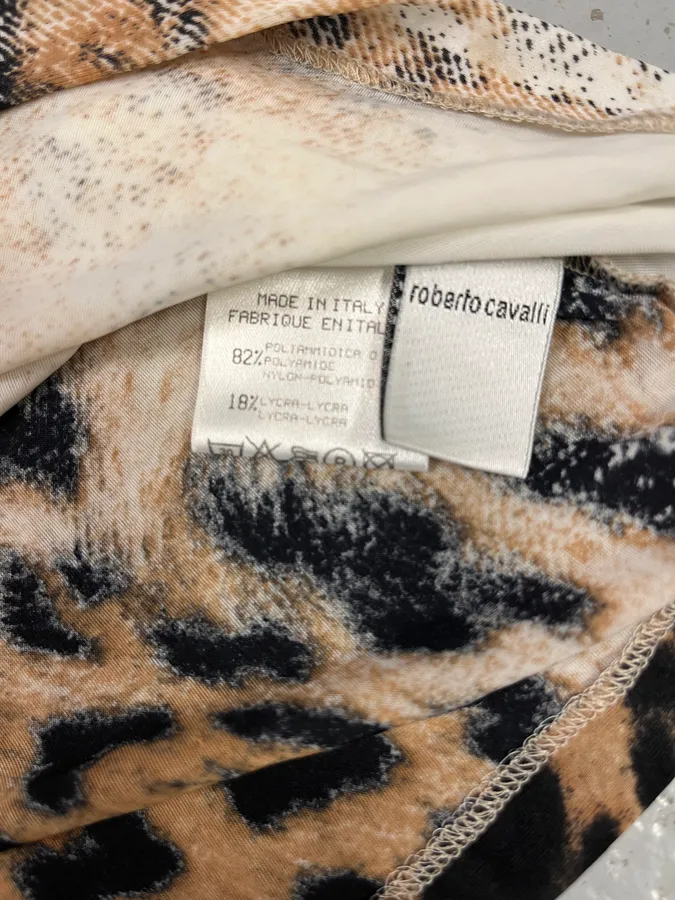 SS2003 Roberto Cavalli Leopard Top - Image 6
