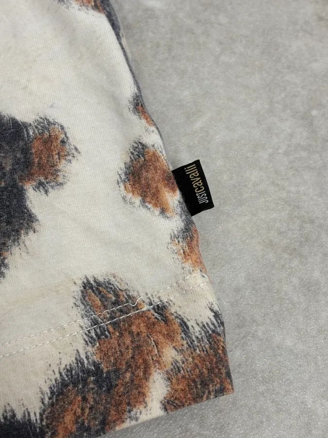 SS2004 Cavalli Cow Print Movement Longsleeves - Image 9