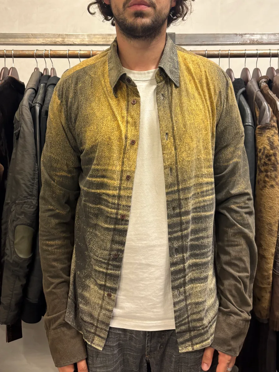SS2004 Cavalli Vitality Sunset Faded Shirt - Image 2