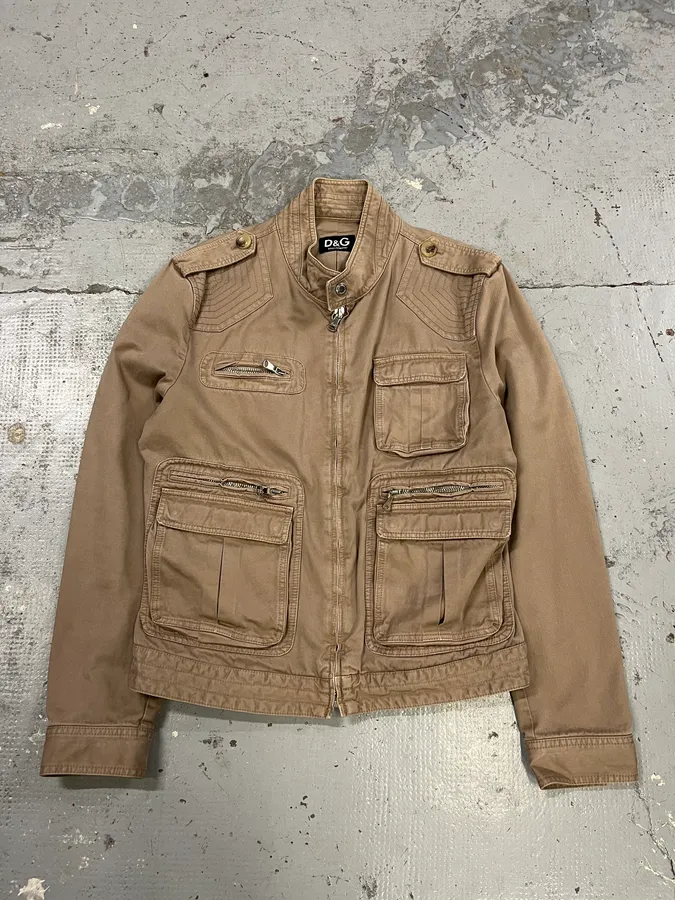 SS2004 Dolce & Gabbana Beige Light Jacket