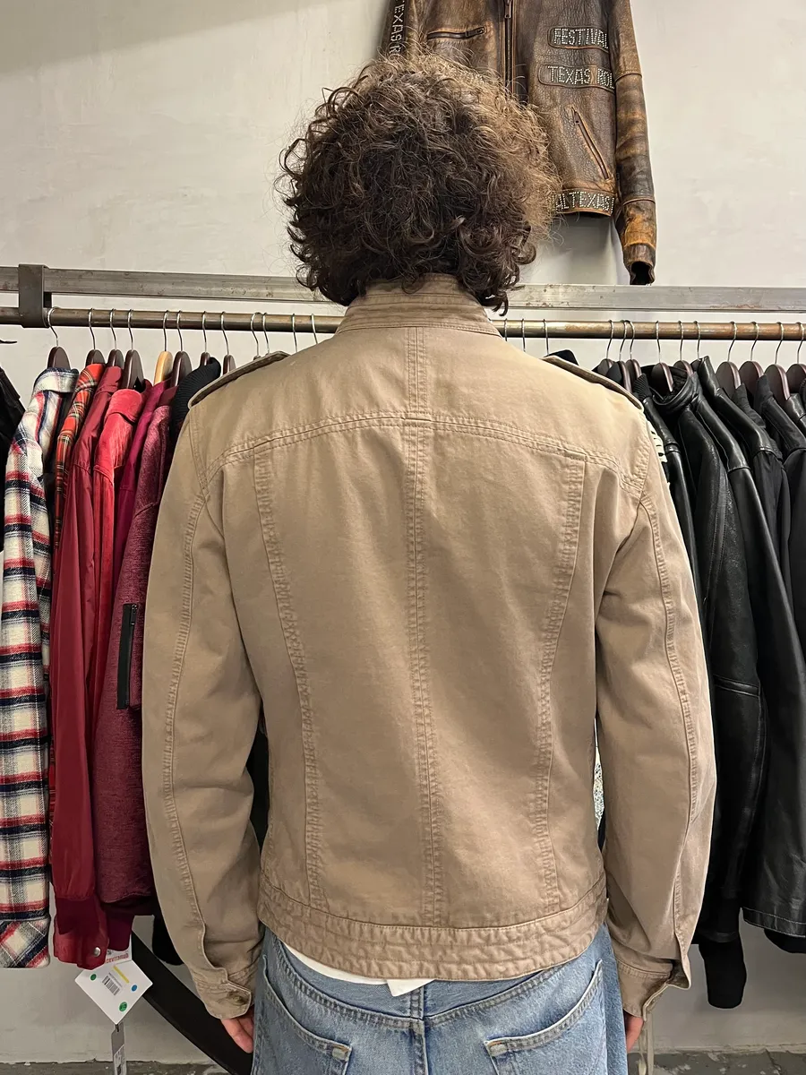 SS2004 Dolce & Gabbana Beige Light Jacket - Image 3