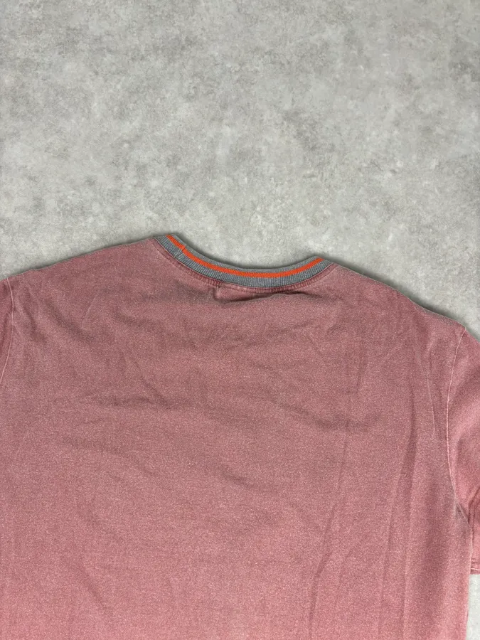 SS2004 Dolce & Gabbana Pink Cotton Strength and Pleasure Graphic T-Shirt - Image 6