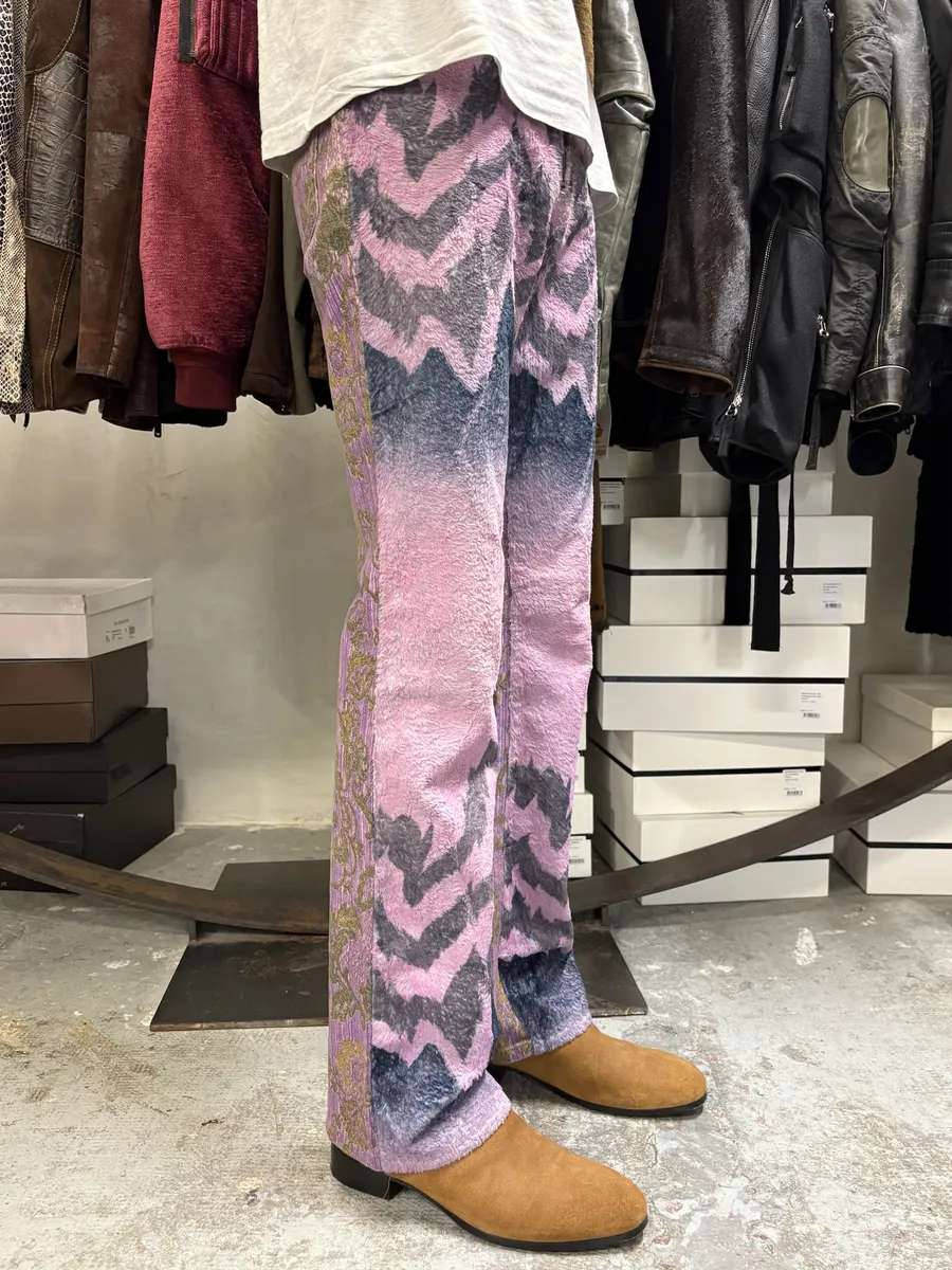 SS2005 Cavalli Purple Peninsula Cozy Pants - Image 2