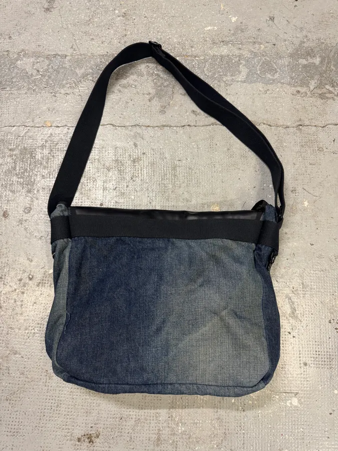 SS2005 Dolce & Gabbana Batman Black Denim Shoulder Bag - Image 3