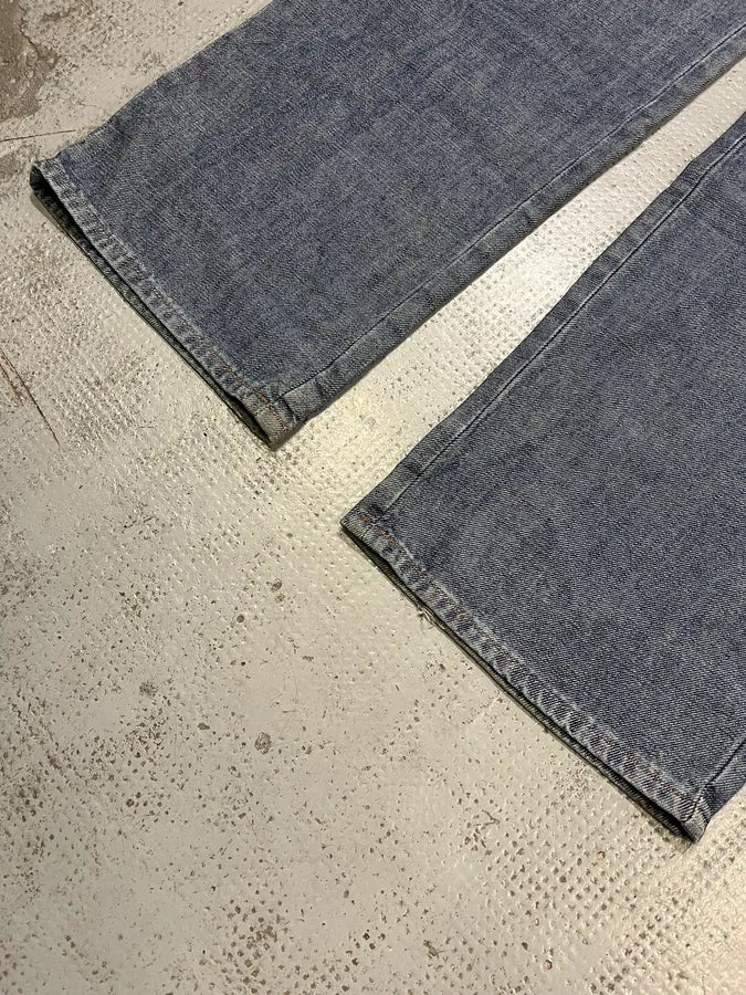 SS2005 Dolce & Gabbana Batman Patch Blue Denim Jeans - Image 8