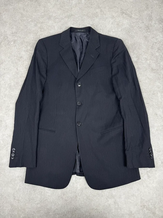 SS2005 Emporio Armani Striped Navy Classy Blazer
