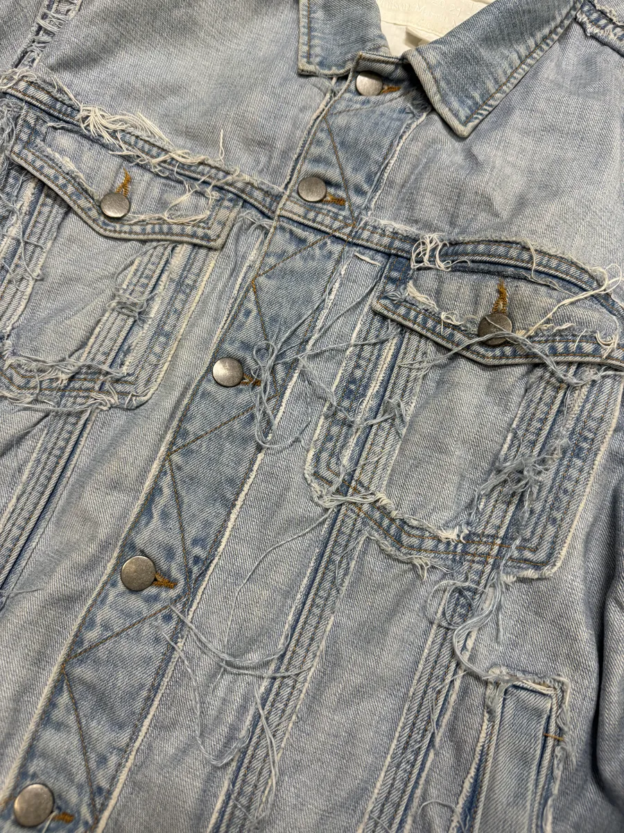 SS2005 Maison Margiela x H&M Reversed Denim Jacket Re-Edition - Image 12