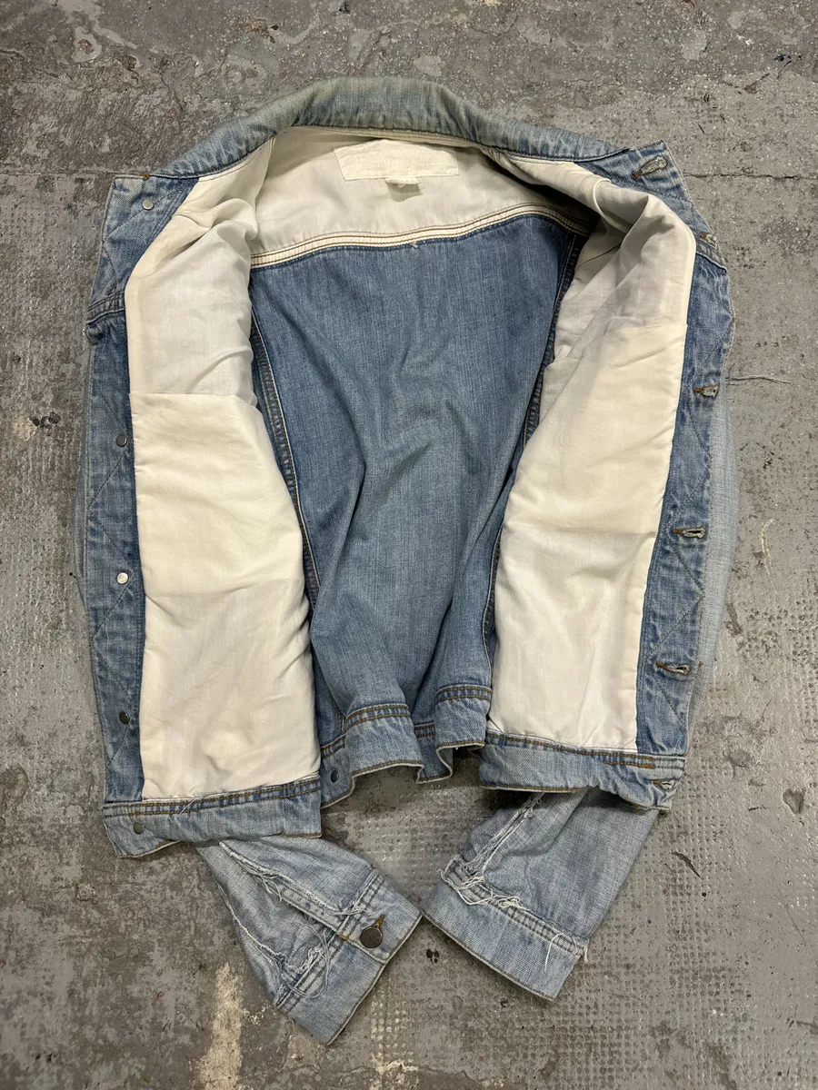 SS2005 Maison Margiela x H&M Reversed Denim Jacket Re-Edition - Image 8