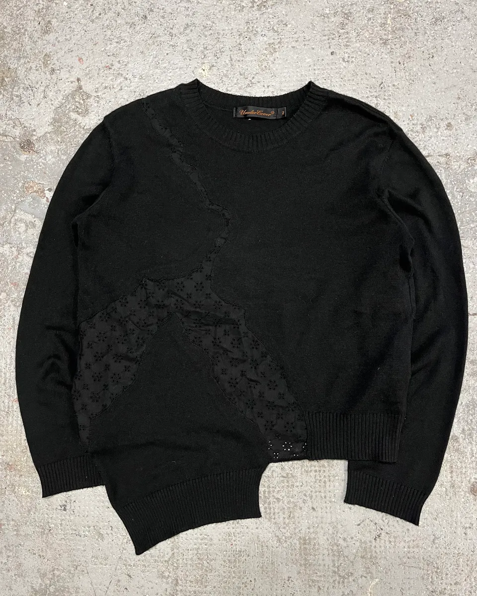 SS2005 Undercover Asymmetrical Restored Sweater