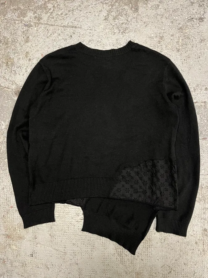 SS2005 Undercover Asymmetrical Restored Sweater - Image 4