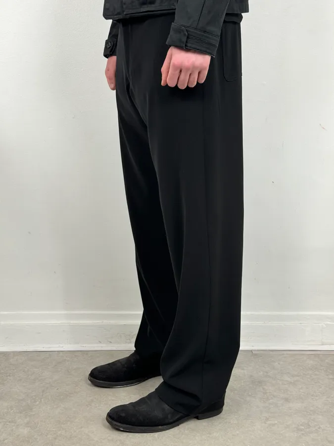 SS2006 Armani Collezioni Black Cozy Pants - Image 2