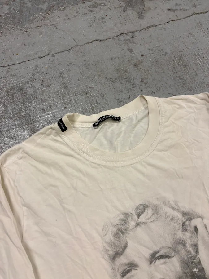 SS2006 Dolce & Gabbana Marilyn Monroe Longsleeve T-Shirt - Image 5
