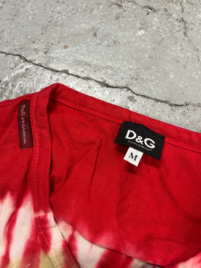 SS2006 Dolce & Gabbana Red Contemporary Longsleeves - Image 8