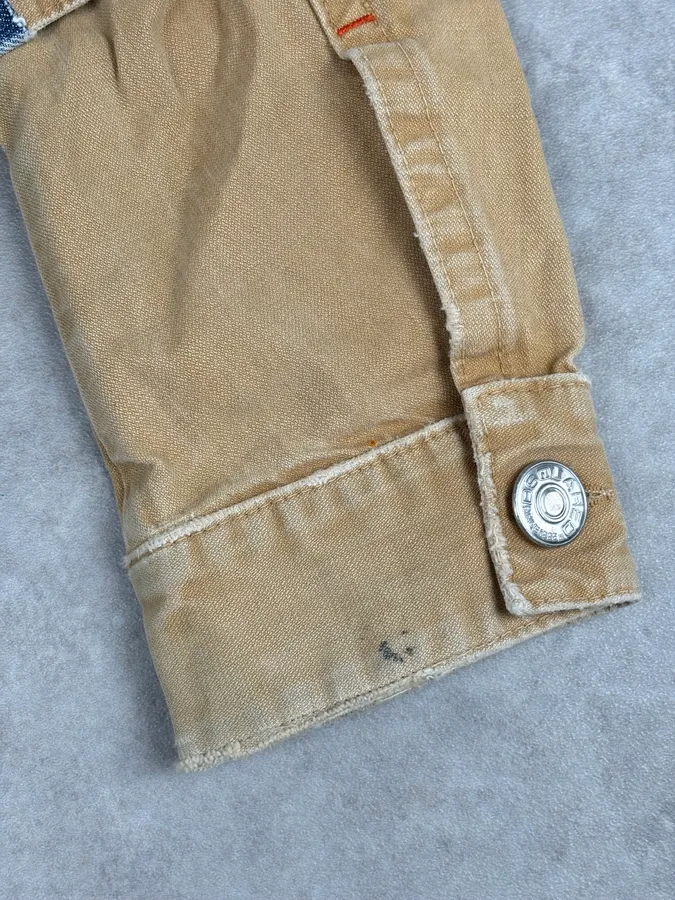 SS2006 Dsquared2 Beige Trucker Jacket - Image 11