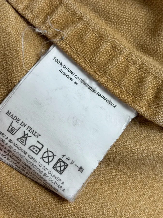 SS2006 Dsquared2 Beige Trucker Jacket - Image 16