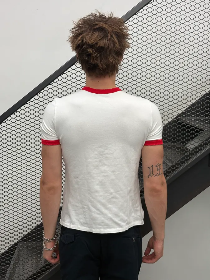 SS2006 Dsquared2 White Naked Figures T-Shirt - Image 3