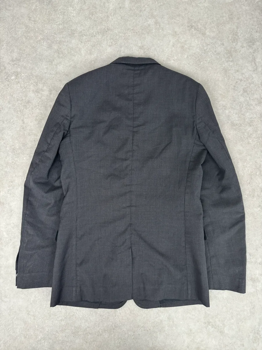 SS2006 Maison Martin Margiela Wool Striped Blazer Jacket - Image 5