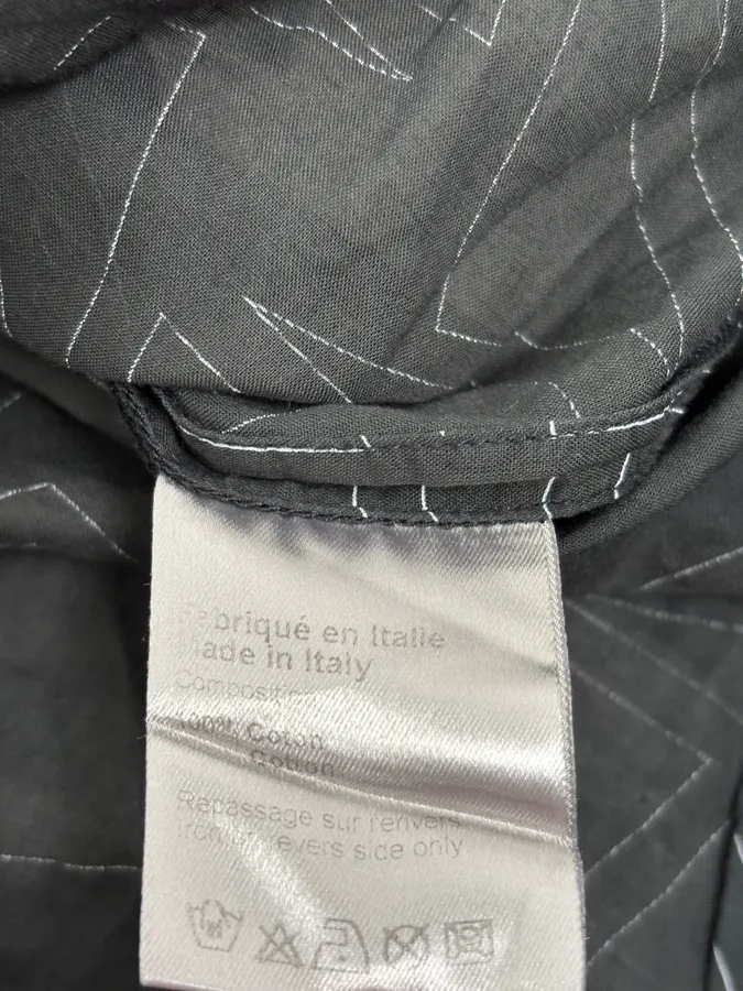 SS2007 Dior Black Stars Shirt - Image 10