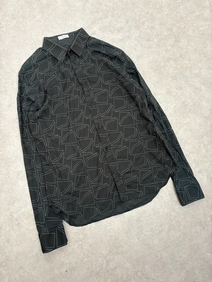 SS2007 Dior Black Stars Shirt - Image 4