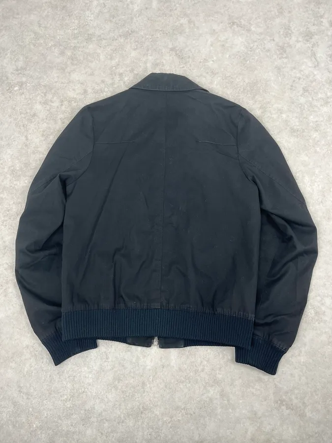 SS2007 Dior Homme Black Snap Panel Cargo Jacket by Hedi Slimane - Image 6