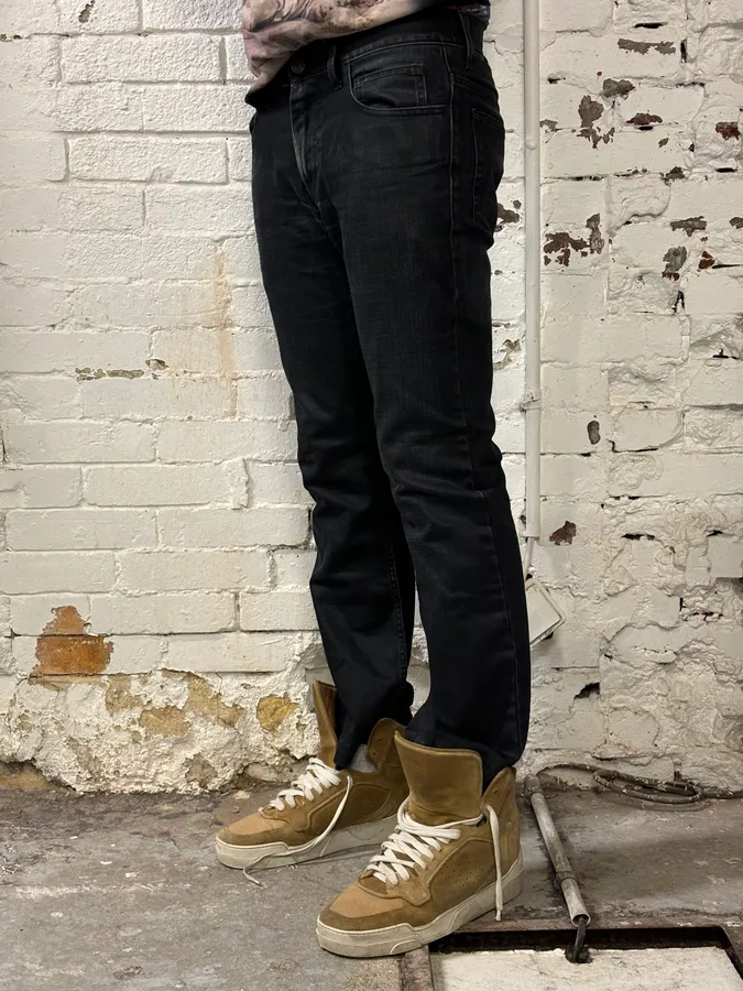 SS2007 Gucci Black Denim Contemporary Jeans - Image 3