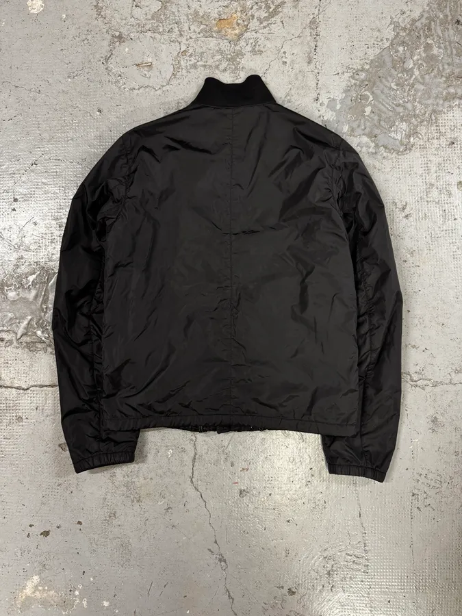 SS2007 Prada Black Nylon Bomber Jacket - Image 3