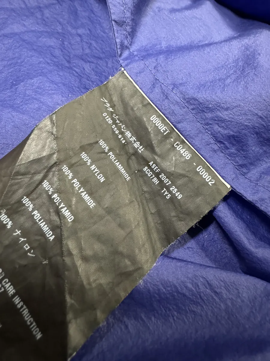 SS2007 Prada Royal Blue Light Tactical Hooded Nylon Jacket - Image 10