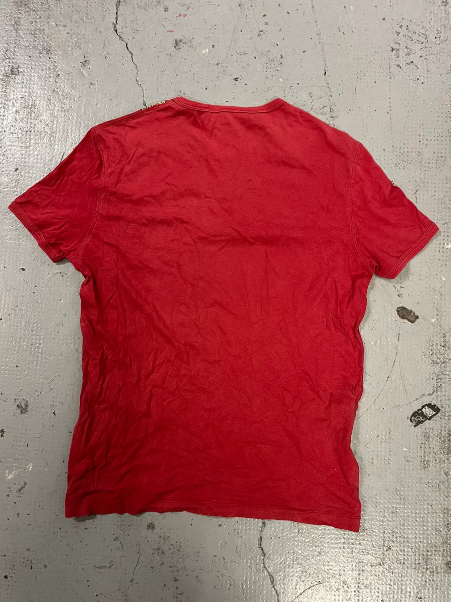 SS2008 Cavalli Red Indian T-Shirt - Image 5