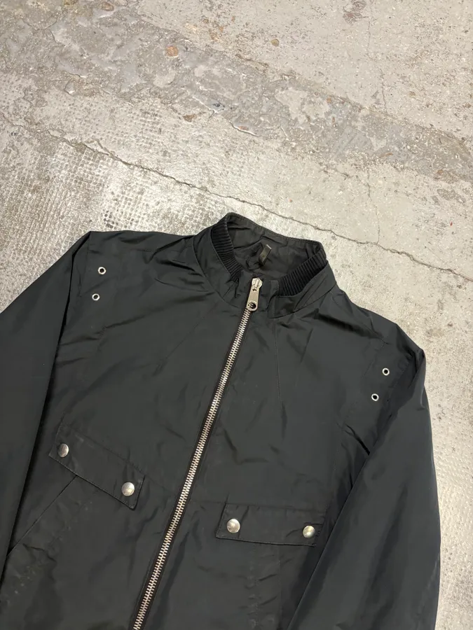 SS2008 Dior Homme Black Nylon Studded Jacket by Kris Van Assche - Image 4